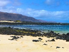 Beach close to Órzola